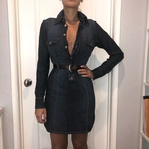 liu jo denim dress